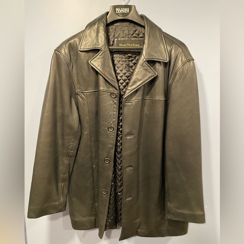 Marc New York Andrew Marc Leather Coat